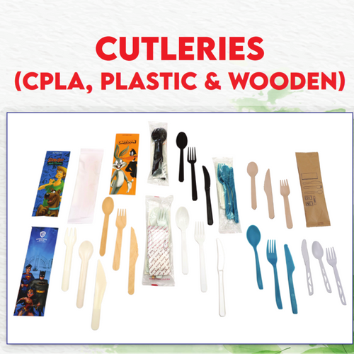 CPLA, Plastic & Wooden Cutlery