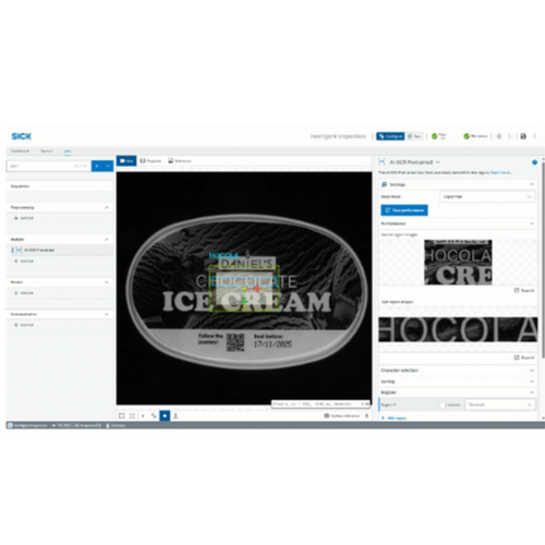 SICK Nova - OCR / Best- Before Date Scanning