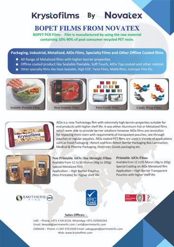 BOPET FILMS BROCHURE