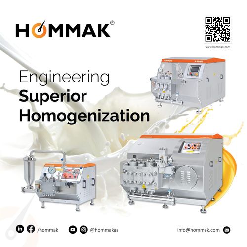 High Pressure Homogenizers