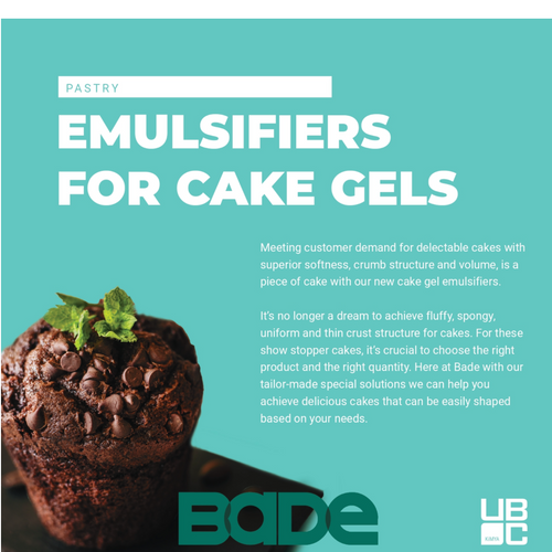 BADE ER EMULSIFIERS FOR CAKE GELS