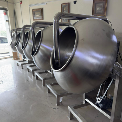 chocolate coating pan / طاسة تغليف شوكولا دراجيه