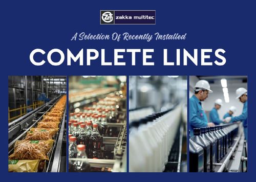 Zakka Multitec - a selection of our recently installed Complete Lines