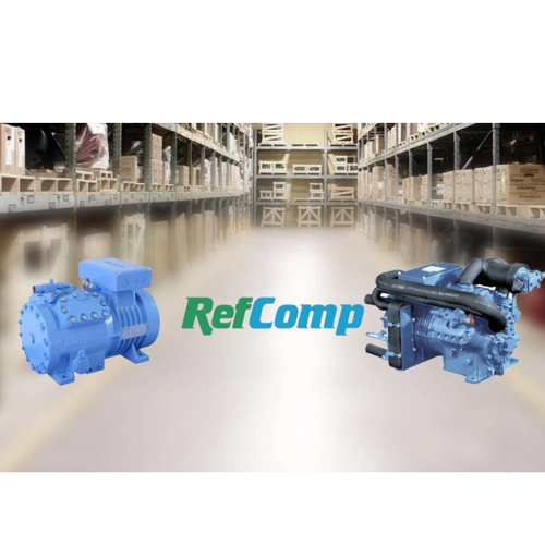 Refrigeration Compressors, Evaporative Condensers, Ice machines