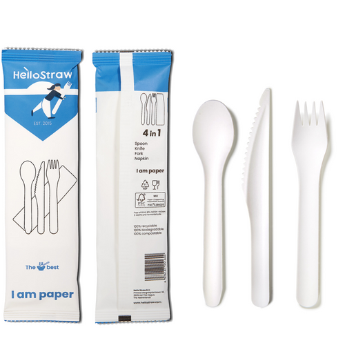 Paper Cutlery Service Set