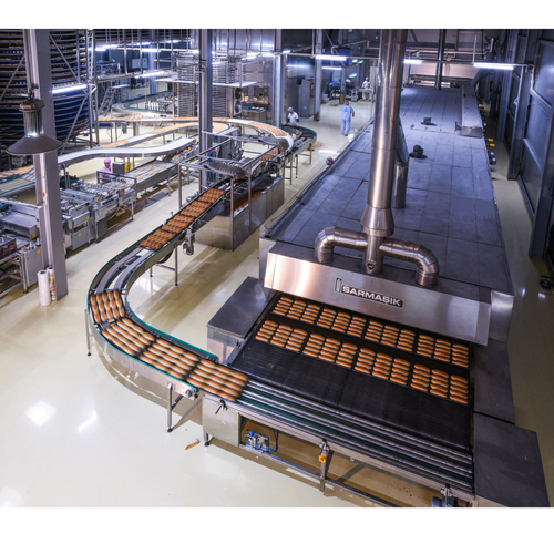Sarmaşık Fully Automatic Industrial Tunnel Oven Pan Baking Systems