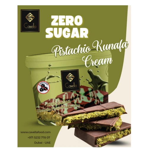 Zero Sugar Dubai Trend  Pisatchio Kunafah