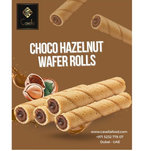 Wafer Rolls Cigar 4cm and  8cm plain/filled