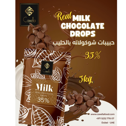Real Chocolate Drops, Buttons , Callets  Milk 35% / Dark 55% / White 29%