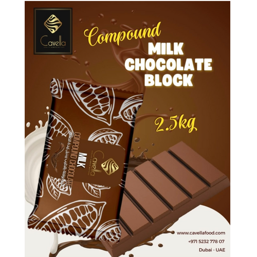 Compound Chocolate Drops/ Chips / Block ( Milk , Dark & White)