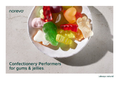 Norevo Gums & Jellies brochure