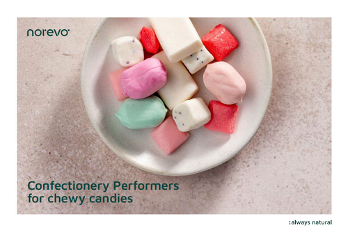 Norevo Chewy Candies brochure