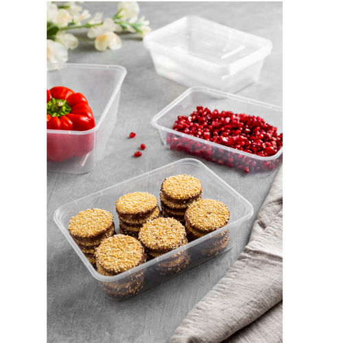 PP Rectangular Microwave Containers