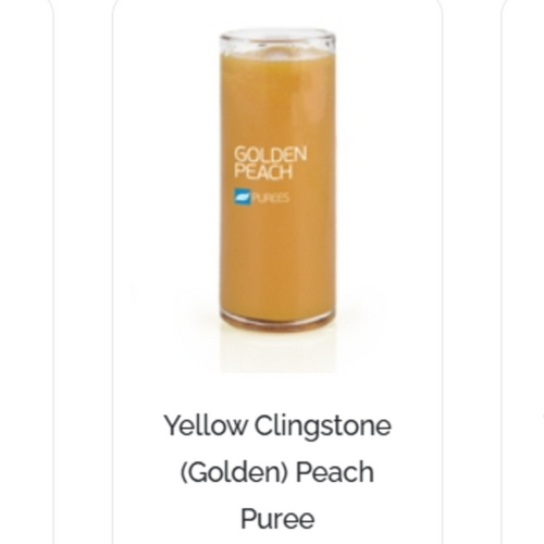 Peach Puree 10 bx
