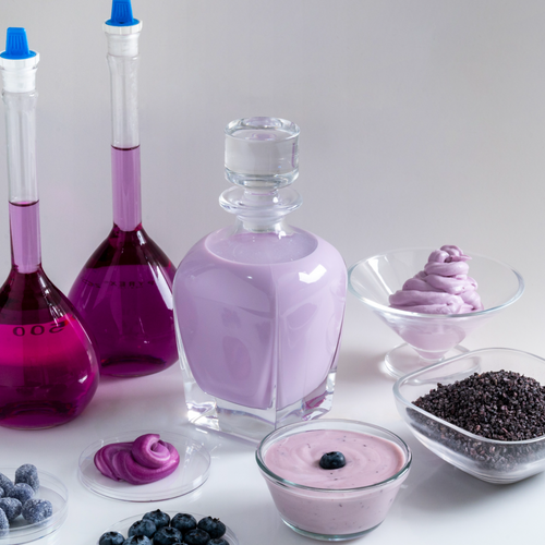 Purple Blue Carmine Liquid