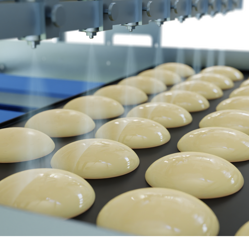 Glazing spray solution