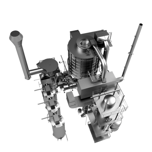 Automated processing lines for the powder production.