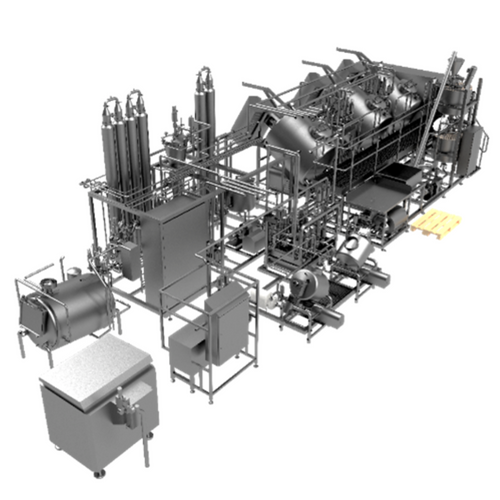Complete and automated technological lines for the production of cream cheese.