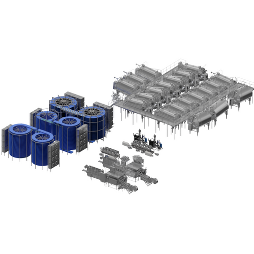 Fresh cheeses such as mozzarella, queso fresco, panela, ricotta, feta, bryndza, paneer and many others are produced using complete and automated technological lines for their production