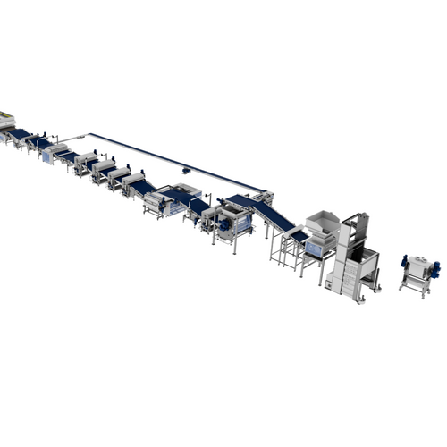 Hard Dough Biscuits & Crackers Production Line