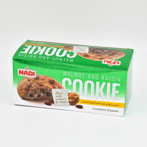 F-Flute Laminated Cookie Box (Raisin & Walnut) – Nadi