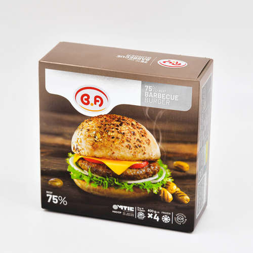 Charcoal-Grilled 75% Beef Burger Box – B.A Setareh Yakhi Asia