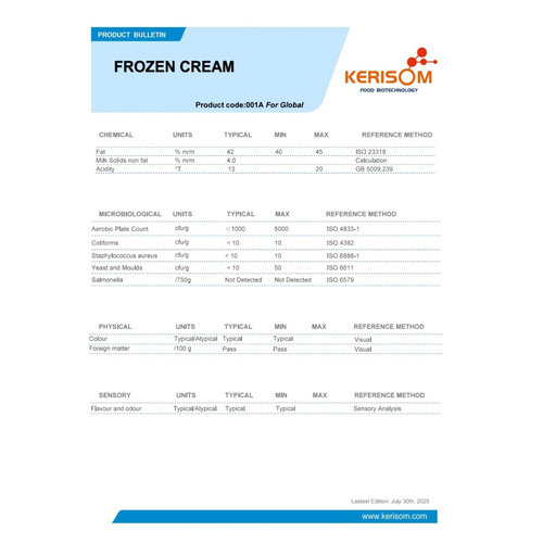 Frozen Cream