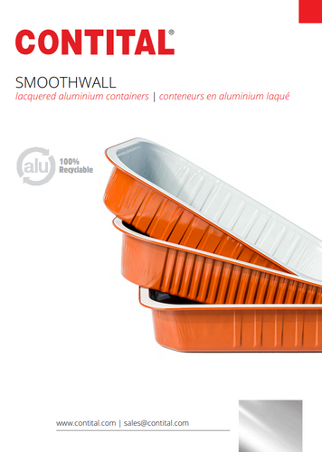 Coated Smoothwall Aluminium Containers