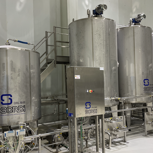 Evaporated milk line