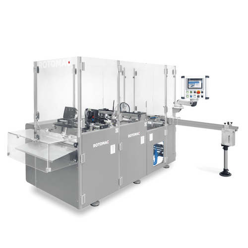 MODEL 620: Automatic Shrink Wrapping Machine For Rolls With Shrink Film
