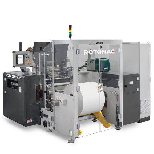 MODEL 155: Rewinding Machine For Baking Paper Catering Rolls