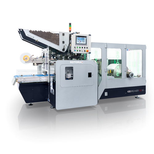 ICEBREAKER 165 SG: Embossing and rewinding machine for micro-embossed rolls