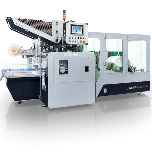 ICEBREAKER 165 SG: Embossing and rewinding machine for micro-embossed rolls