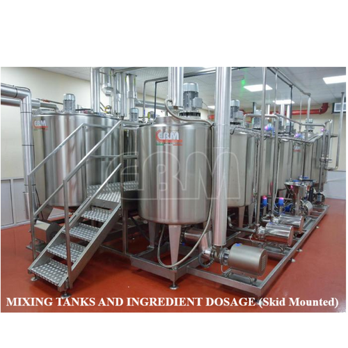 MIXING TANKS AND INGREDIENT DOSAGE (Skid Mounted)