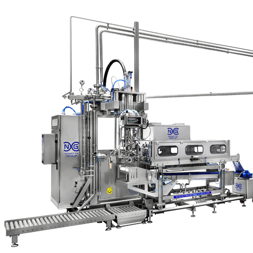 Automatic Aseptic filler Webzero for small bags 3-20 liters  - no operator  need semi-automatic filling of 220 liters bags