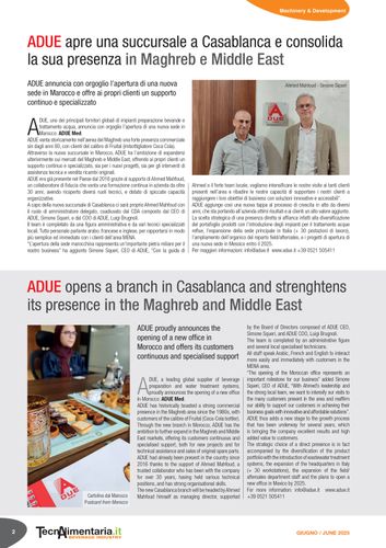 ADUE opens a branch in Casablanca and expands in the Maghreb and Middle East