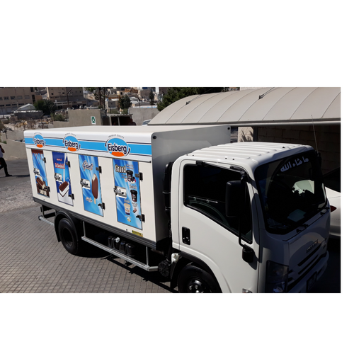 Cold Car Ice Cream Truck Bodies for SUJAB EISBERG