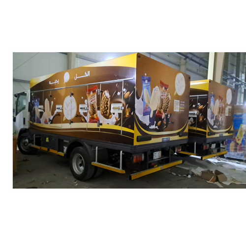 Cold Car Truck Bodies for AL AMAL NATIONAL Ice Cream