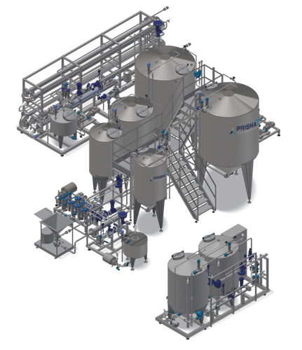 S-LINE | Syrup preparation line for toppings, cocktails, and drink bases