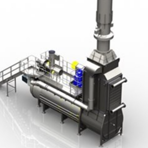 Flo-Therm frying oil heating system with pollution control