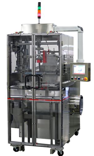 A Compact Design Carton Former & Tray Erector at Gulfood