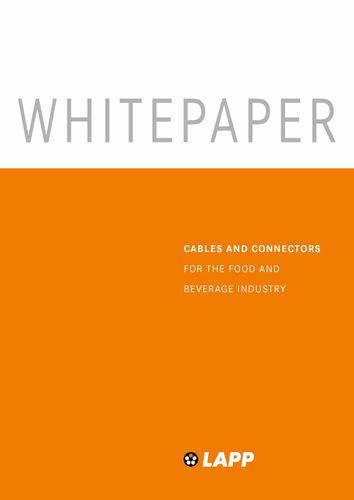 Cables and Connectors for F&B Industry