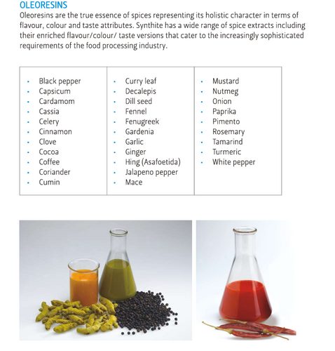 Synthite Product profile