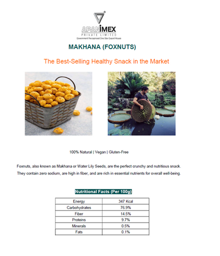 Makhana Brochure
