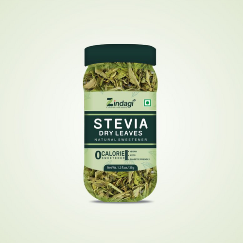 Zindagi Stevia Dry Leaves | Natural Zero Calorie Sweetener