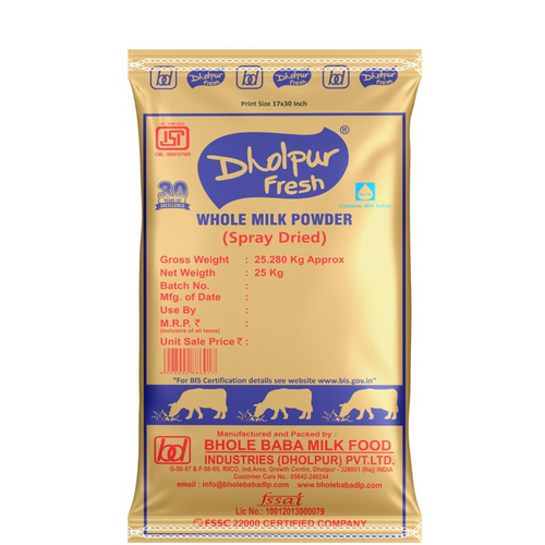 WHOLE MILK POWDER_DHOLPUR FRESH
