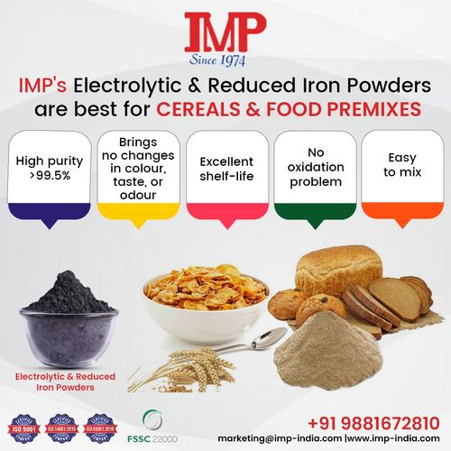 FOOD GRADE IRON POWDERS