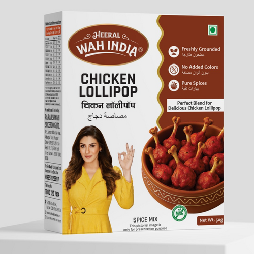 Heeral Wah India Chicken Lollipop Spice Mix