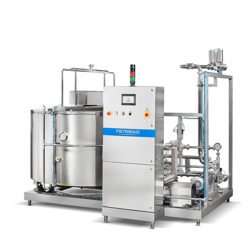 Fat and raw materials dissolving units