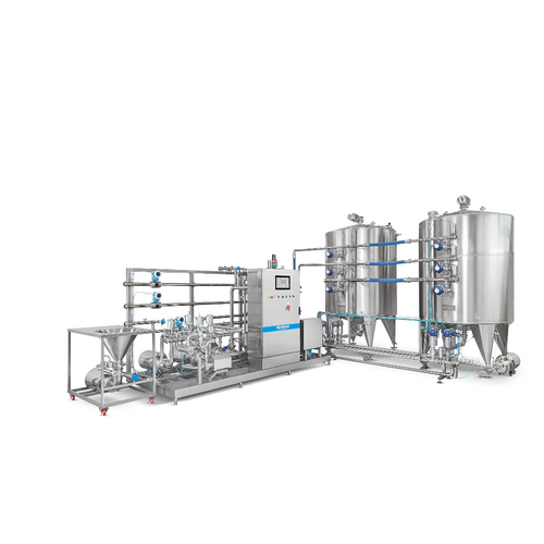 Preparation plant for icecream production